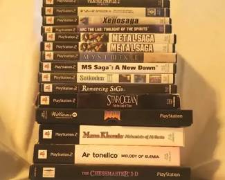 EFF022- Huge PS2 Game Lot #4!
