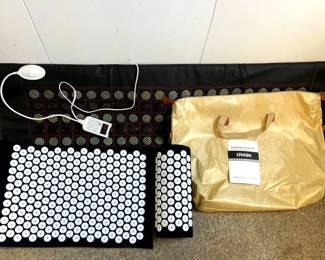 EFF113 Pressure Point Therapeutic Mat And Leather Ovida Far Infrared Mat