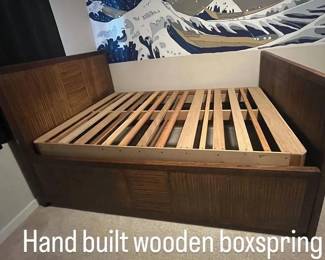 EFF197 - Thai Style Bedframe and Headboard