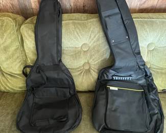 EFF153 - Pair of soft guitar cases 