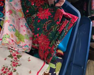 All kinds of fabrics!