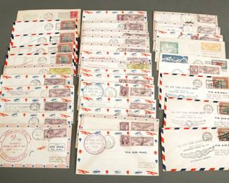 34 Airmail Covers. Air races, shows, fairs and 3 American Legion from 1930's.