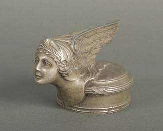 1928 Buick Goddess Automotive Mascot. 3" tall and 4 3/4" wide