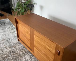 Domino Mobler Teak Credenza taking bids at 312-719-1412 min bid $500