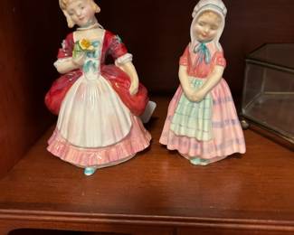 2 ROYAL DAULTON FIGURINES.