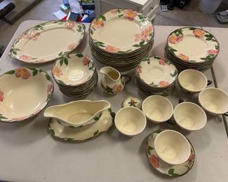 VINTAGE DESERT ROSE CHINA.