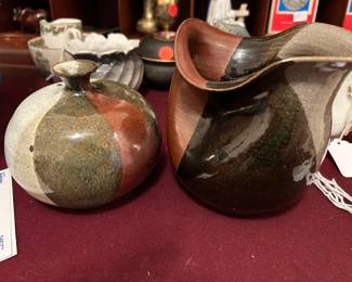 POTTERY BY GERALD PATRICK.