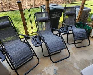 There are 4 of these folding chairs!