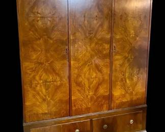 226 Art Deco Wardrobe