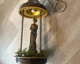  03 262 Vintage Oil Rain Lamp