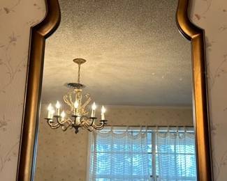 Arch Wall Mirror With Gold Frame