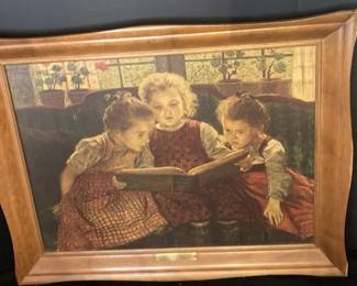 “The Fairy Tale” Print Artist Walter Firle