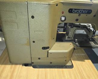 Brother LK3-B430 Series industrial bar-track sewing machine - used for heavy duty garment reinforcement and industrial textile production. $1,400.00 (5 of 6)