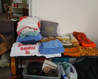 Vintage linens and some towels