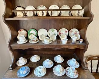 Lifetime collection of cup, and saucer sets