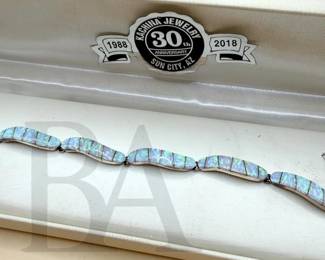 STERLING FIRE OPAL