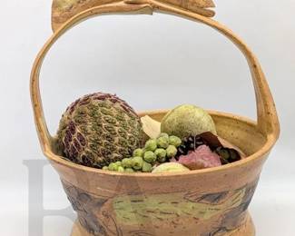 FISH POTTERY BASKET
