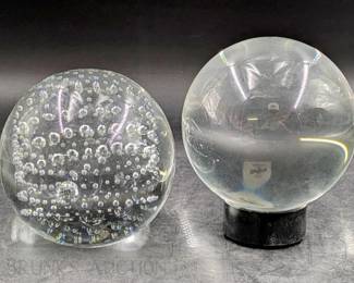 ART GLASS SPHERES