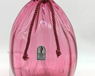 PILGRAM CRANBERRY GLASS