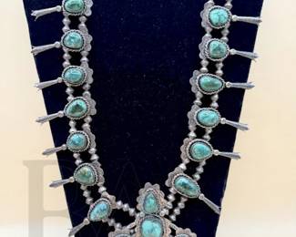 SQUASH BLOSSOM NECKLACE