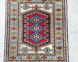 HAND KNOTTED KAZAK RUG