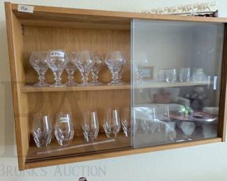 MIDCENTURY SLIDING CABINET