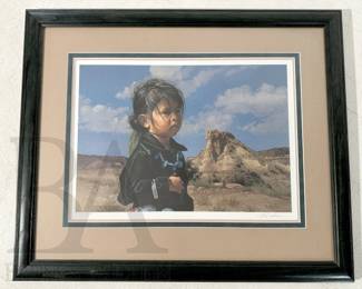 NAVAJO LITTLE ONE BY RAY SWANSON