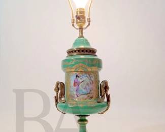 SEVRES STYLE LAMP