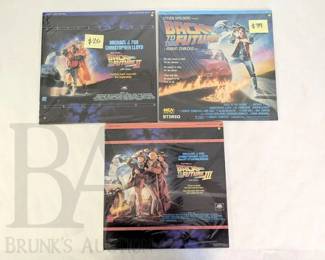 BACK TO THE FUTURE LASER DISC