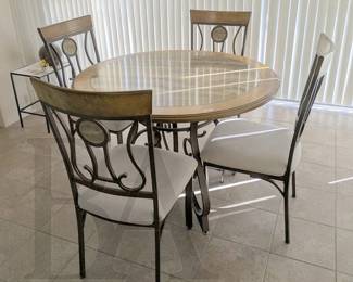 TABLE AND 4 CHAIRS