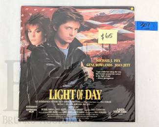 LIGHT OF DAY LASER DISC