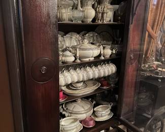 China closet open 