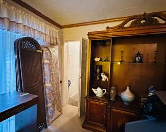 Room dividers, well crafted TV armoire