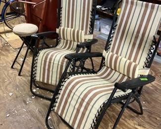 Gravity Chairs, wheelbarrow