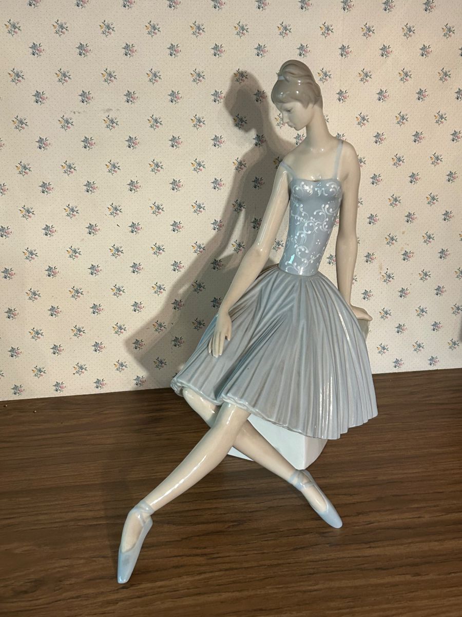 Large collection of Lladros.