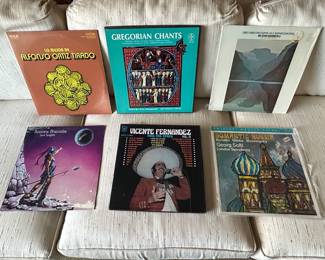 Vintage vinyl, close to 200 albums