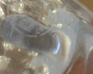 Baccarat Bunny Paperweight