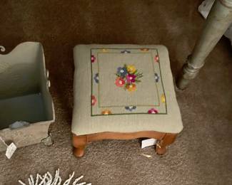 Needlepoint Stool