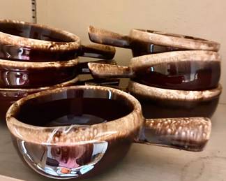 Hull Pottery French Onion Soup Bowls