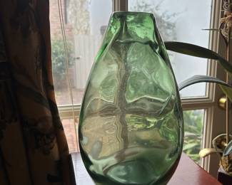 Hand Blown Glass Art Vase