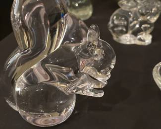 Wedgwood Squirrel Glass Paperweight