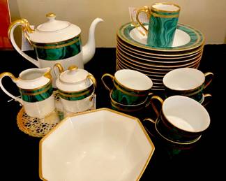 Christian Dior Gaudron Malachite China