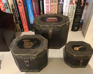 Decorative boxes Musical Motif