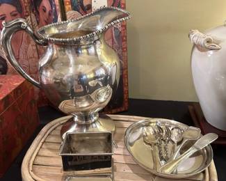 Silverplate Pitcher
