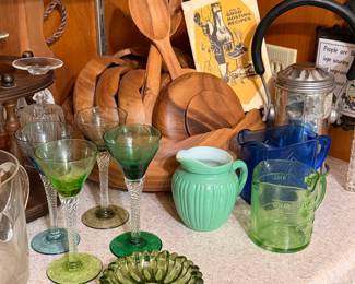 Vintage, MCM bar ware 