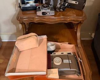 Vintage camera collection