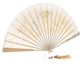 Geo. C Shreve & Co Lace Fan