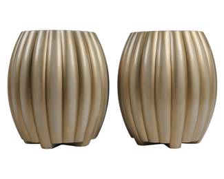 Pair of Therien Studios Taboret Tables