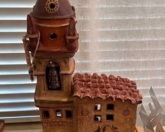 Huge statue of a church