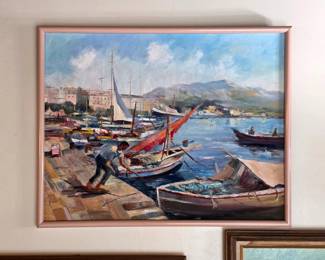 Mid century painting